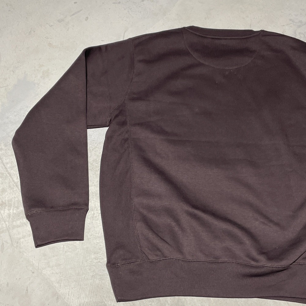 NWOT Brown University Adult Pullover Sweatshirt One Color Logo Athletic SZ L Ivy - Picture 8 of 10